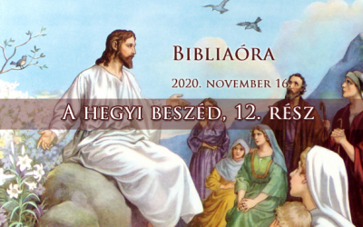 Bibliaóra 2020. 11. 16. VIDEÓ
