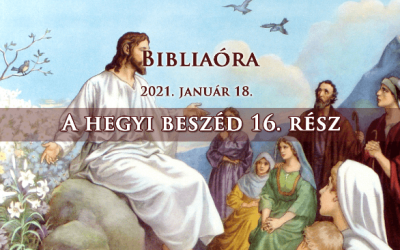 Bibliaóra 2021. 01. 18. VIDEÓ