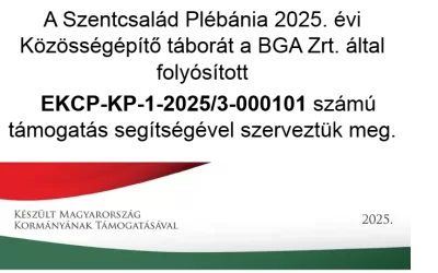 Közösségépítő tábor – 2025.